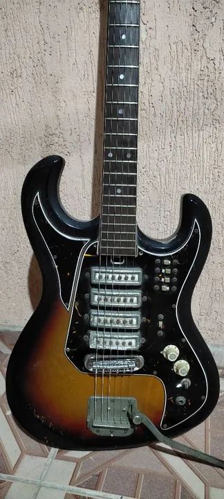 Guitarra Vintage Japonesa Matsumoku Teisco