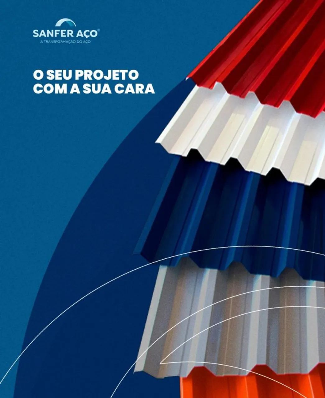 Telhas de Aço Coloridas Sanfer Aço