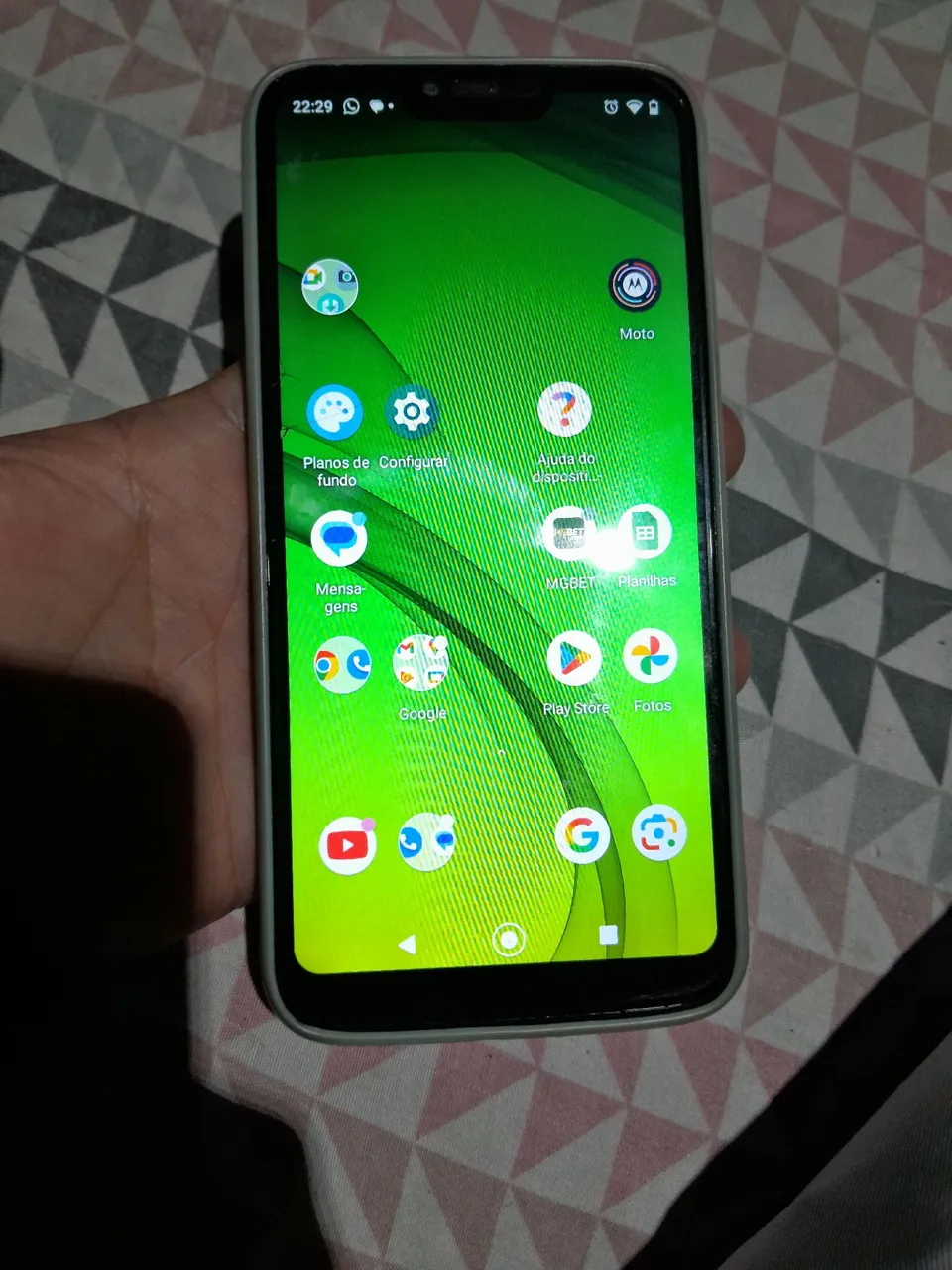 Celular moto g7 Power