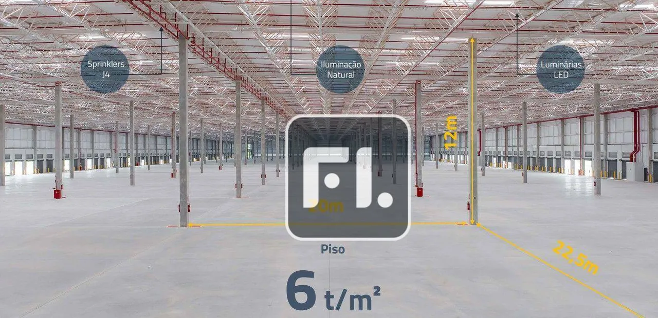 Galpão para alugar, 28267 m² por R$ 1.021.061,00/mês - TABAI - Nova Santa Rita/RS