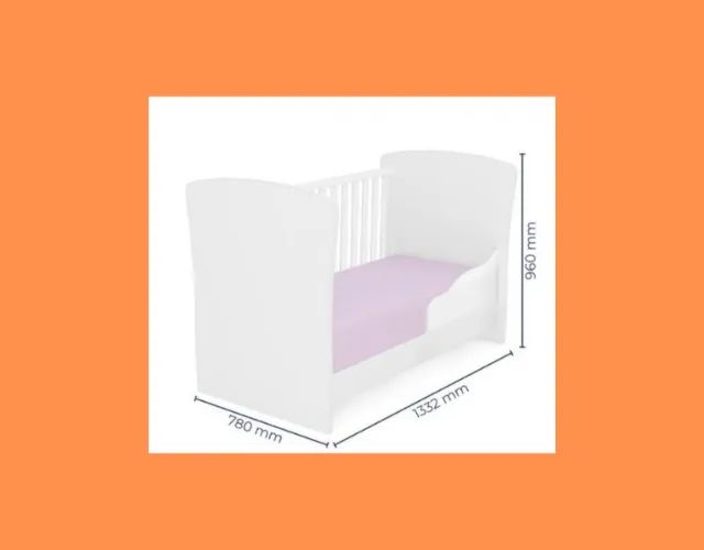 Berço Mini Cama com Rodinhas Feito em MDF e MDP (OFERTA PEGUE ELEVE)!!! - Foto 3