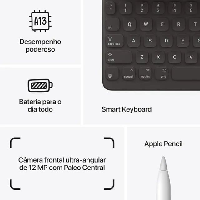 iPad 9ª Geração, 64 gigas, novo!64296585593858124