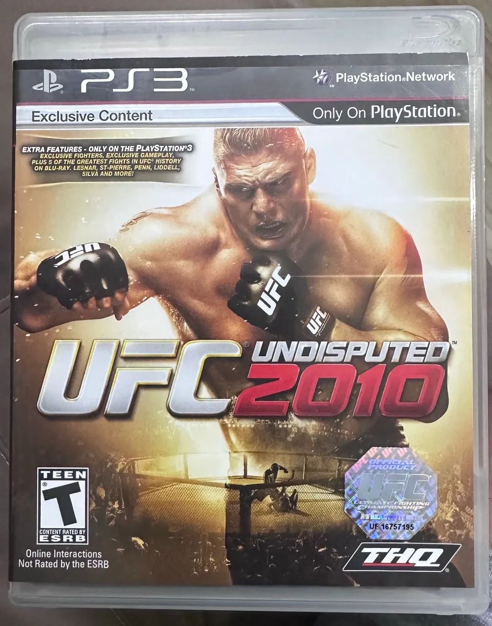 Jogo Ps3 UFC Undisputed 2010 