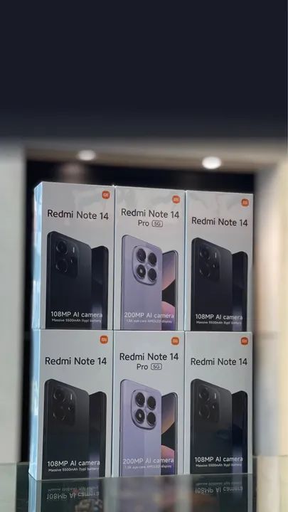 Linha Note 14 Xiaomi Melhores Preços!