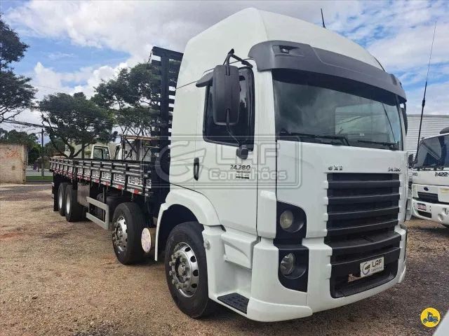 Volkswagen constellation 24.280 8x2 bi-truck carroceria de 9,30 metros
