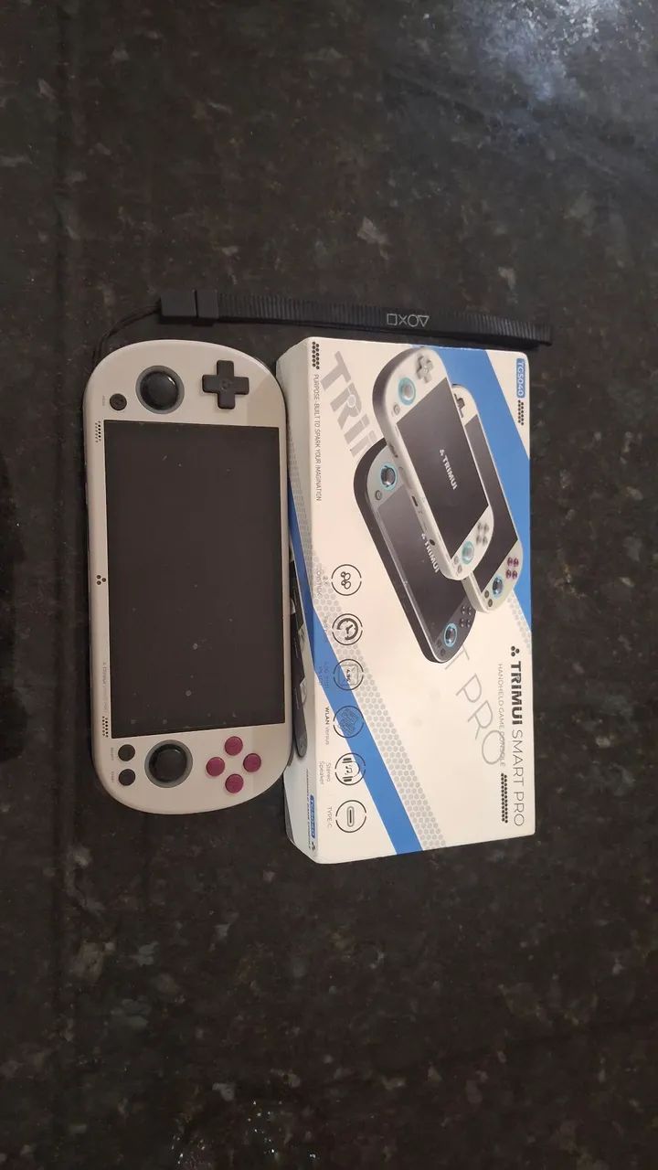  RETRO TRIMUI SMART PRO 128GB - MAIS DE 900 JOGOS + BATERIA TOP - VENDO POR DESUSO!