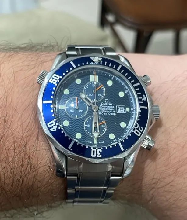 Relógio Omega Seamaster 300m Cronografo - Professional Chronometer - Foto 2