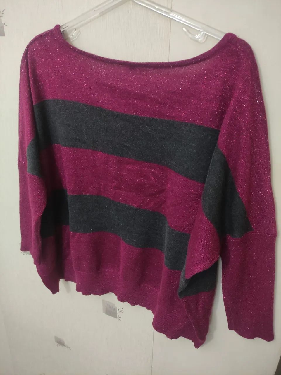 Blusa Tricot Listrada Feminina - Foto 4