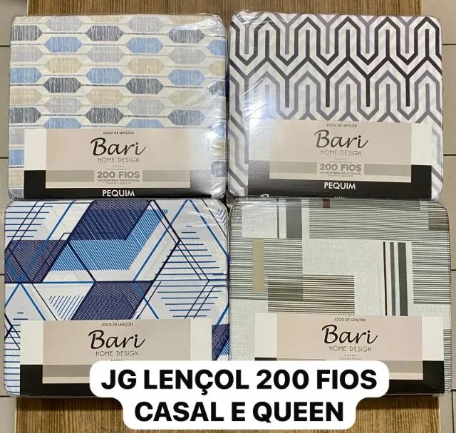 Jogo de Lençol 200 fios Produto novo - Foto 2