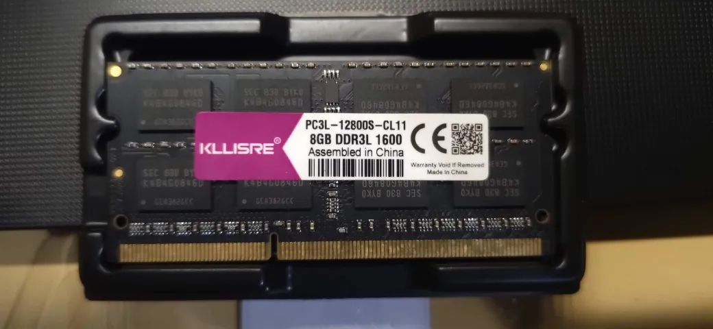 Memória Notebook 8GB DDR3 1600MHz 1.35V Kllisre PC3-12800