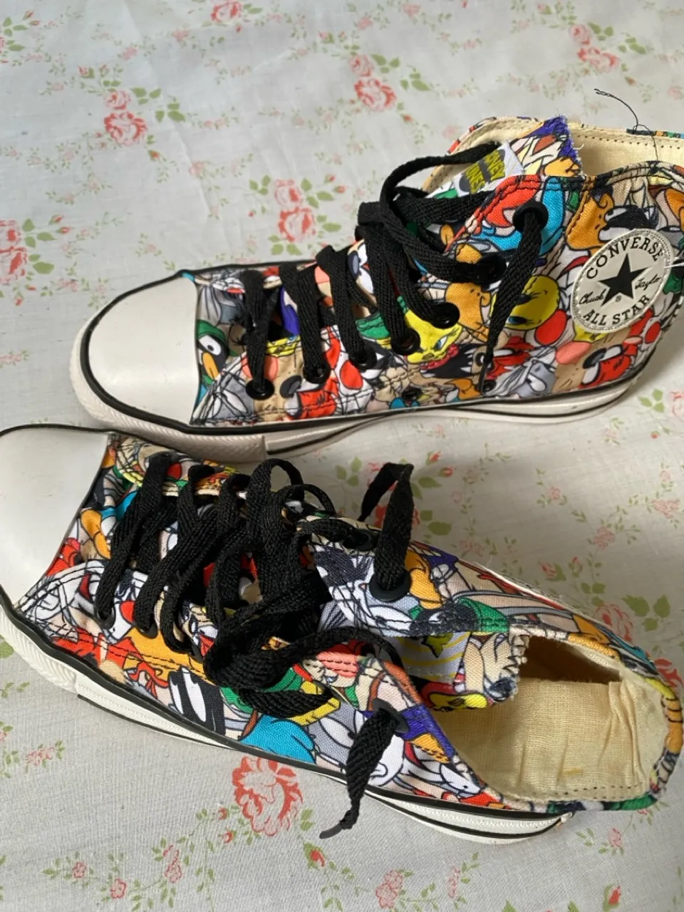 Converse All Star Cartoon e Azul