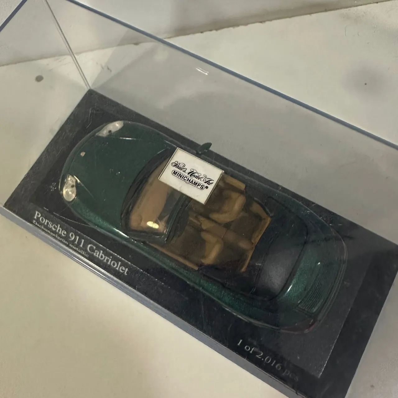Porsche 911 Cabriolet verde brilho - ed limitada - Escala 1:43 - Foto 5