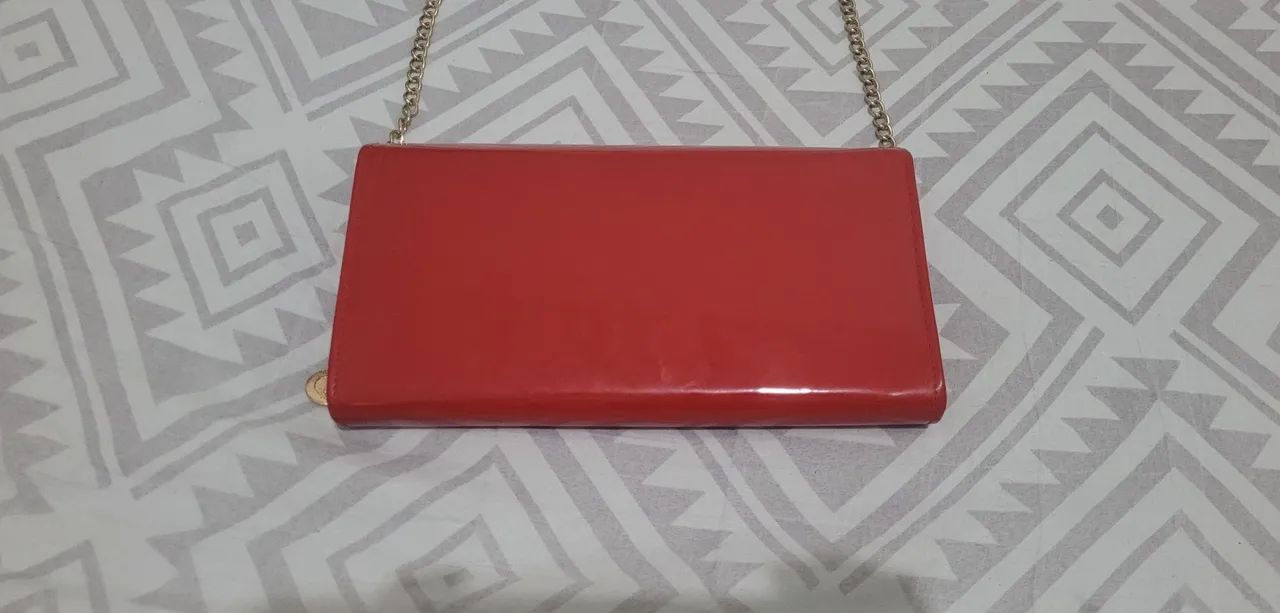 Bolsa de Ombro Vermelha - Foto 2