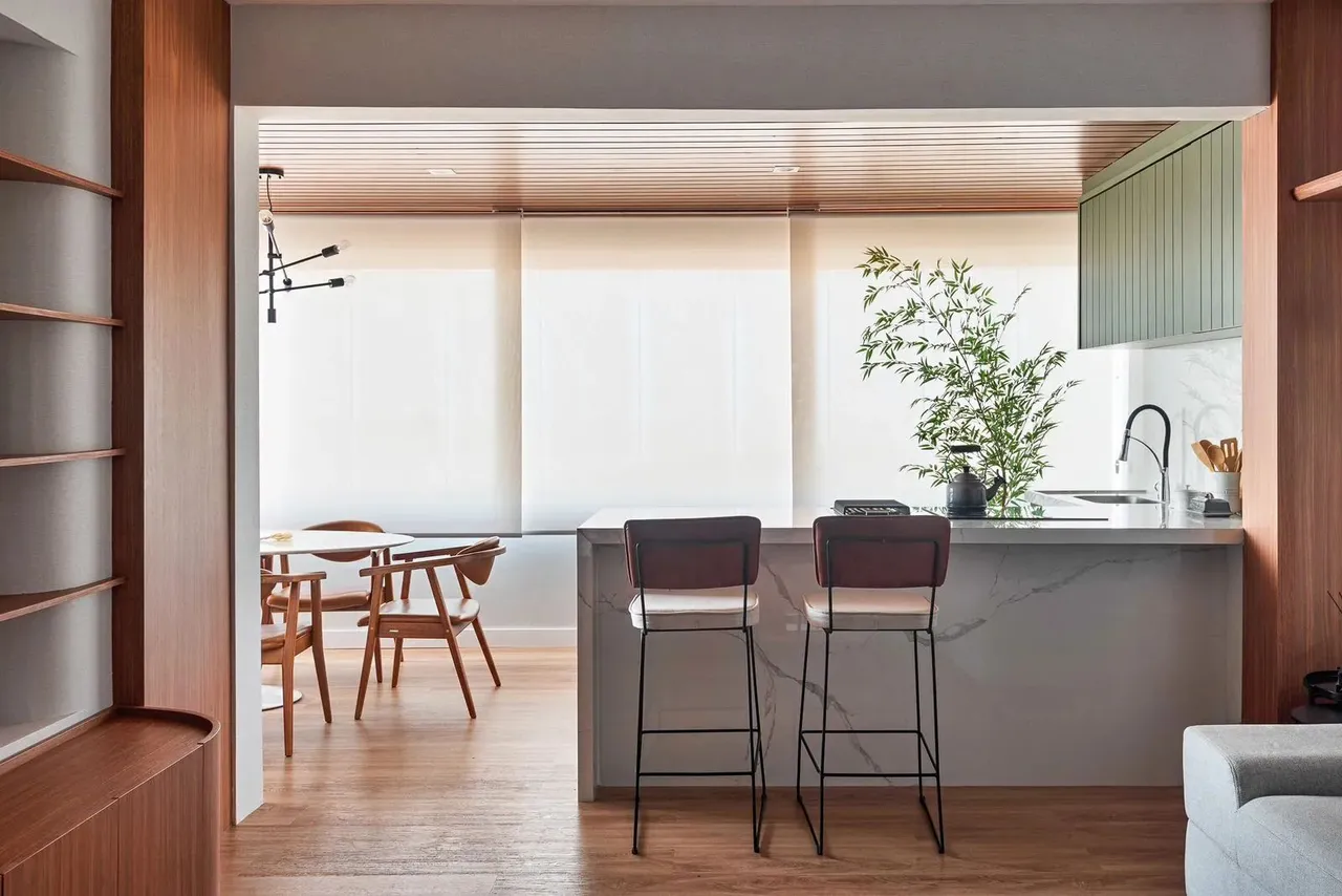 Apartamento com finíssimo acabamento Ed Tom Jobim