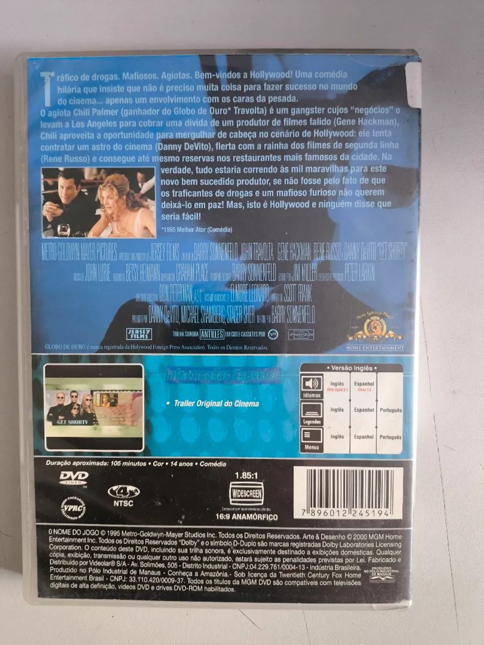 Dvd O Nome do Jogo  - Foto 2