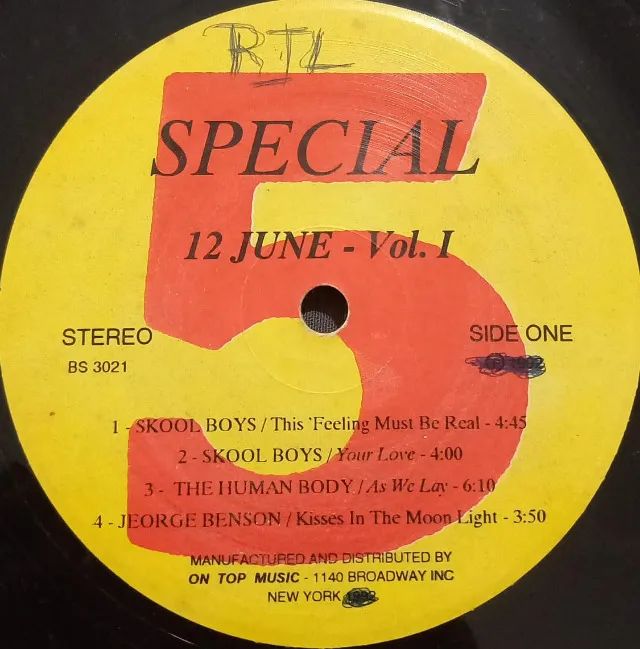 Disco de Vinil LP 5 special 12 June vol 1 - Foto 2