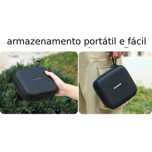 Case Bolsa De Transporte Dji Flip Sunnylife Cor Preto - Foto 5