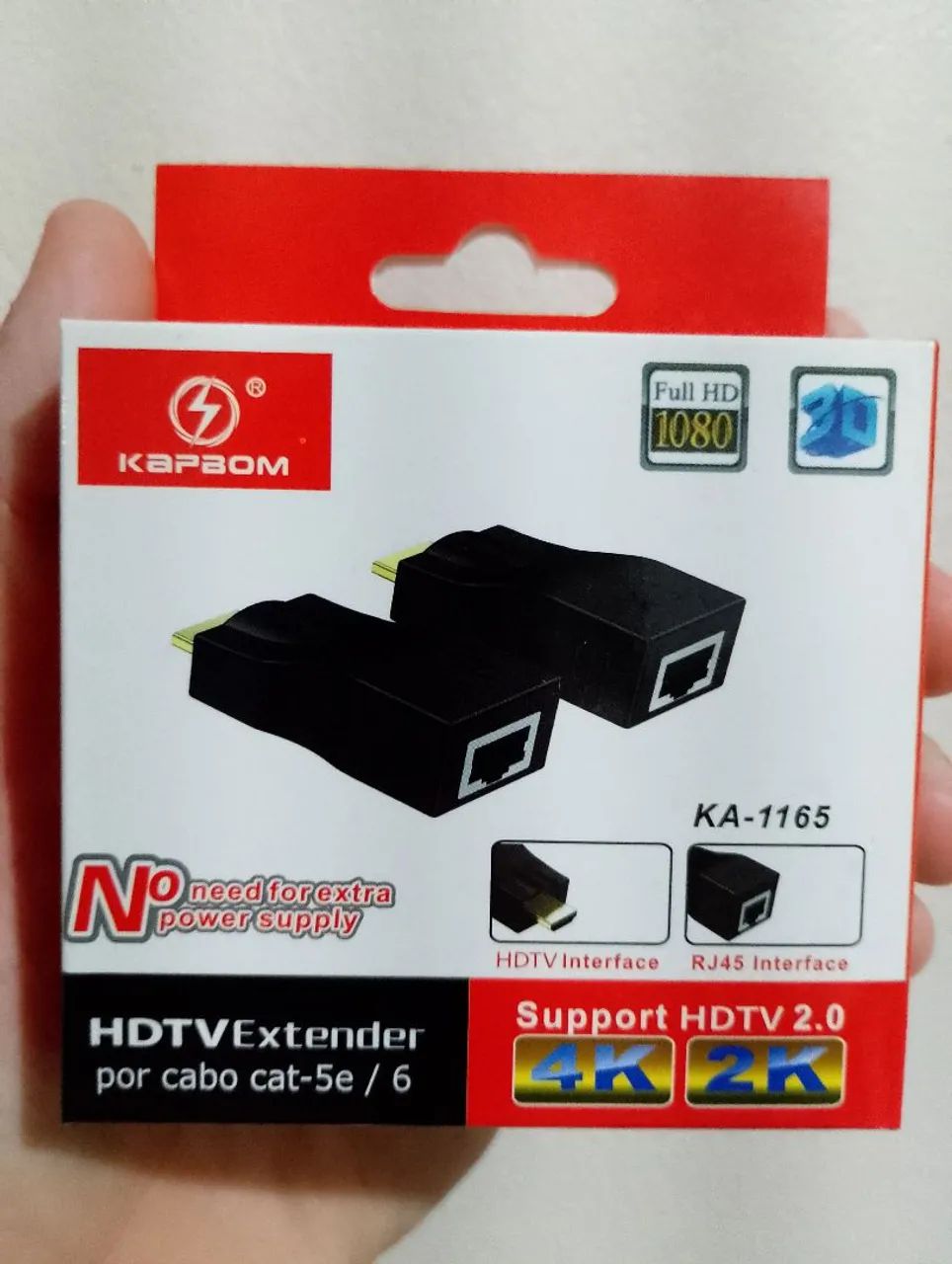 Extensor HDMI por Cabo Ethernet 4K 2K