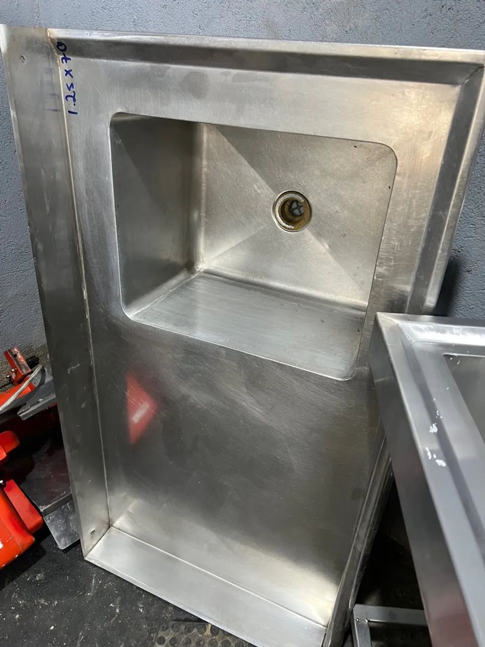 Pia de Inox para Restaurante 1,25x70 - Foto 3
