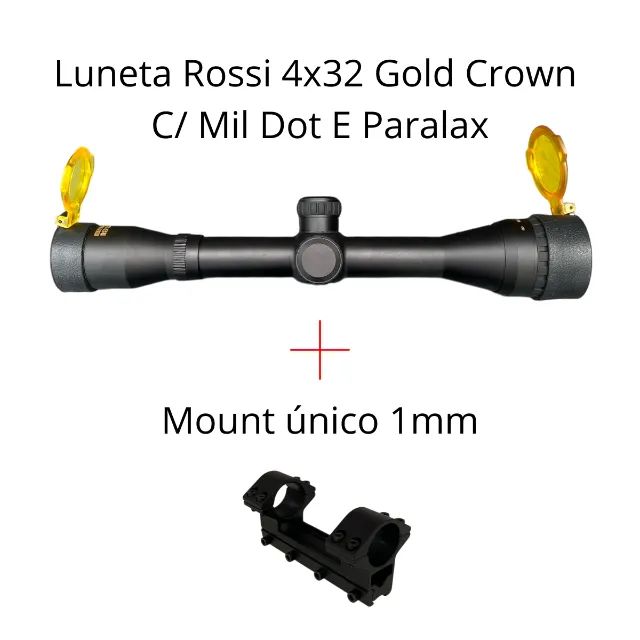 Luneta Rossi - fotos reais e pouco usada  - Foto 2