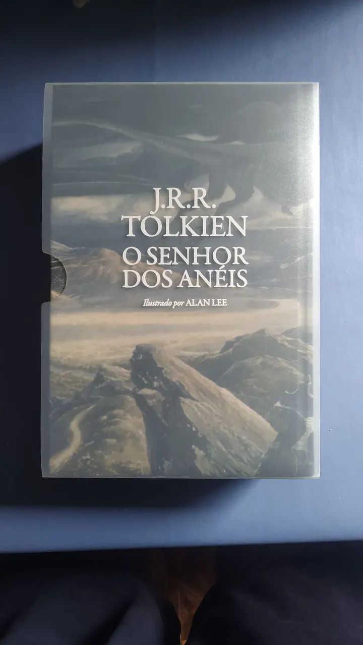 Senhor dos Anéis volume único ilustrado Alan Lee