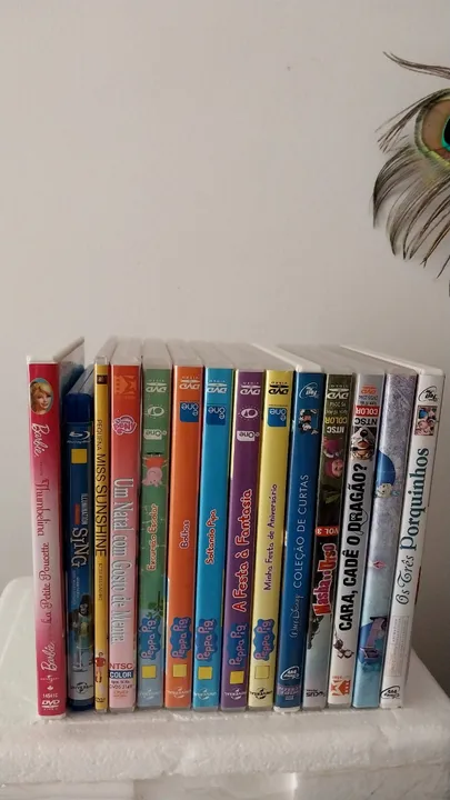 Filme infantil DVDs c/ 14unid