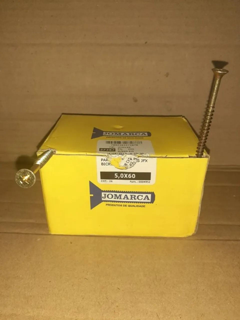 Flat head Phillips screw 5.0 X 60 (Box of 200)64418998065538120