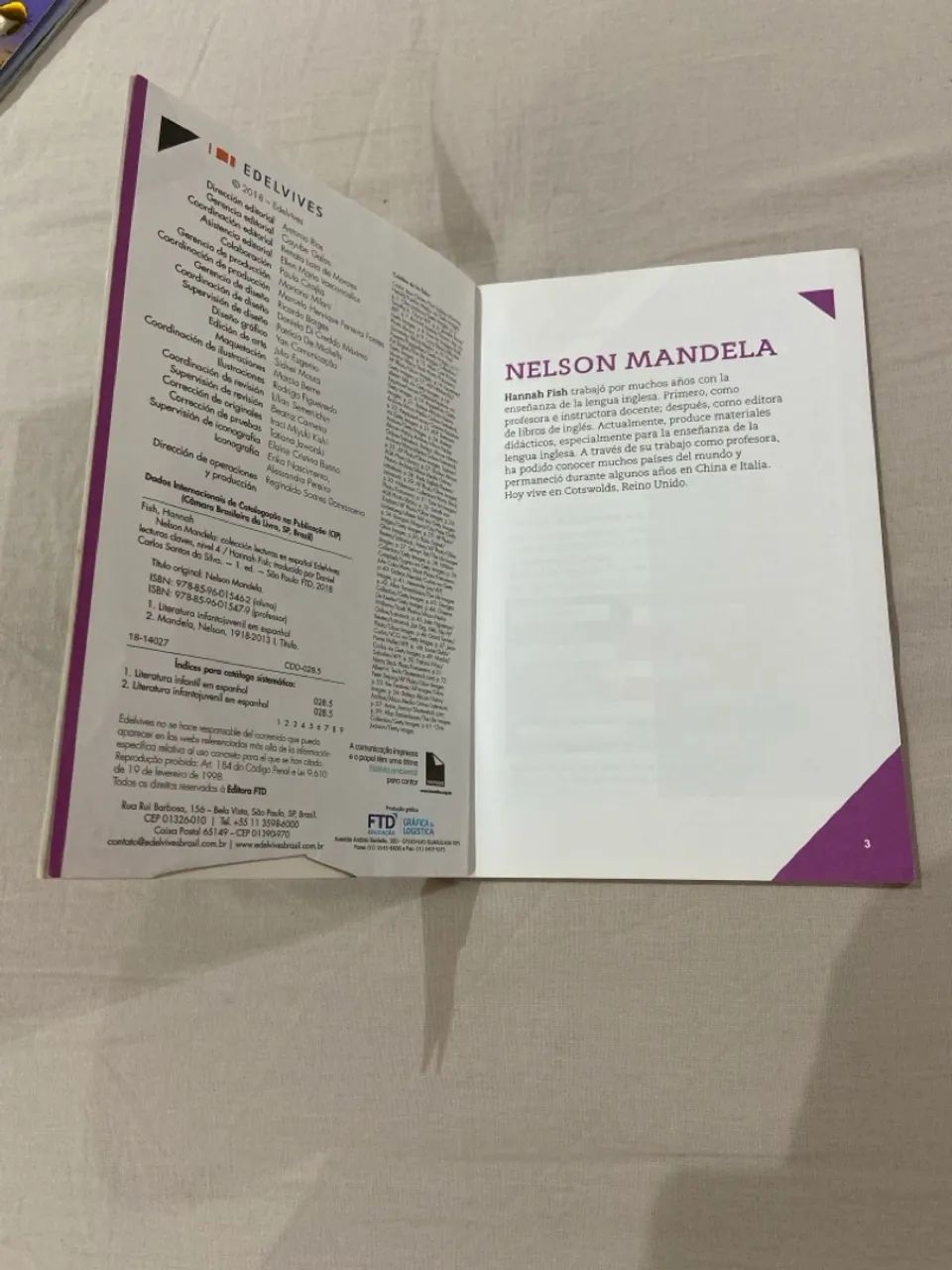 Livro Didático sobre Nelson Mandela - Foto 4