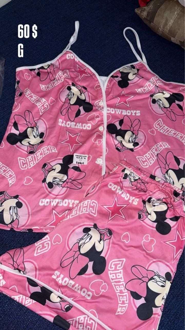 Conjunto Pijama Stitch - Tamanho G - Foto 2