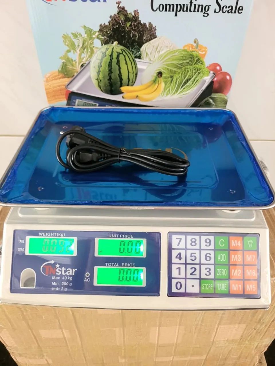 Na CAIXA E COM GARANTIA BALANÇA DIGITAL SERVIÇO DE ENTREGA 