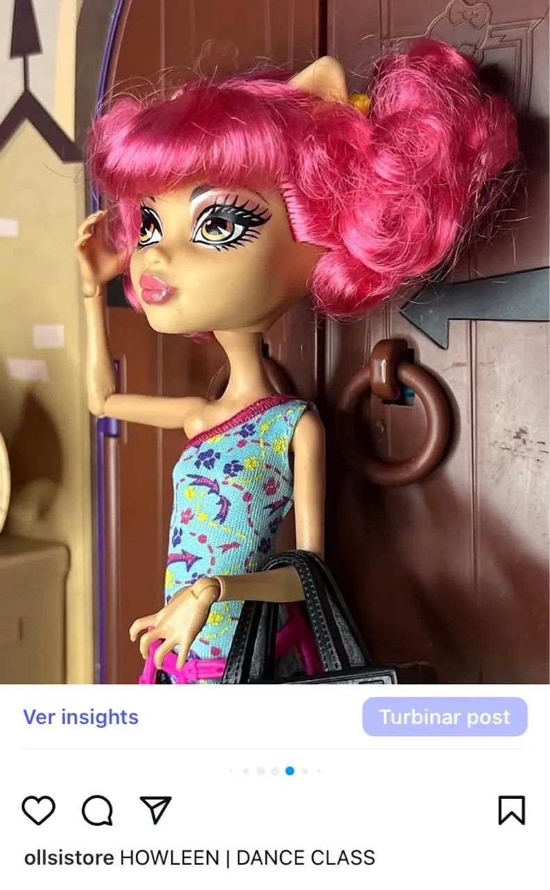 Boneca Monster High Howleen Wolf Dance Class - Foto 5