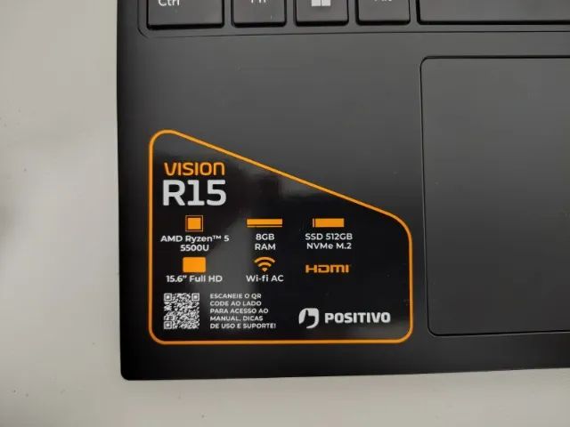 Notebook Positivo Vi R15 Ryzen 5 Windows 11 Pro 8gb 512nvme Preto - Foto 6