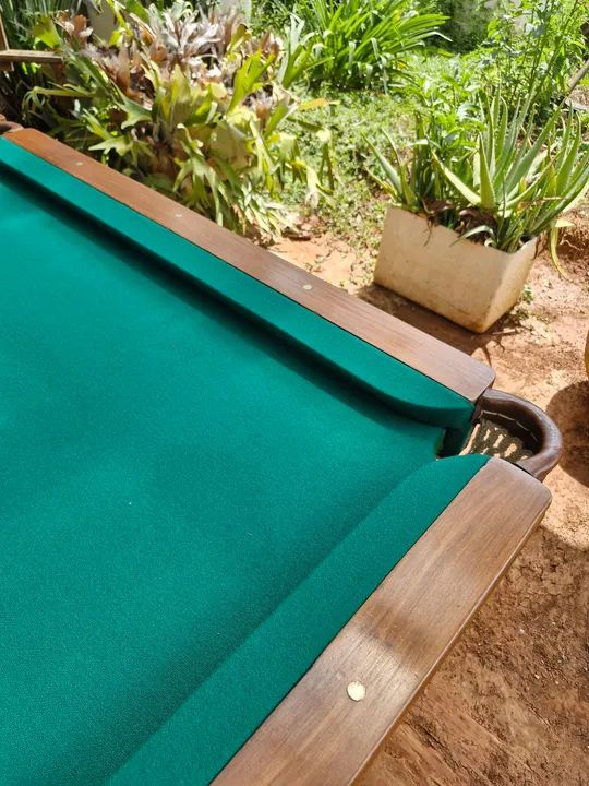 Mesa de Sinuca em Madeira Maciça - Foto 6