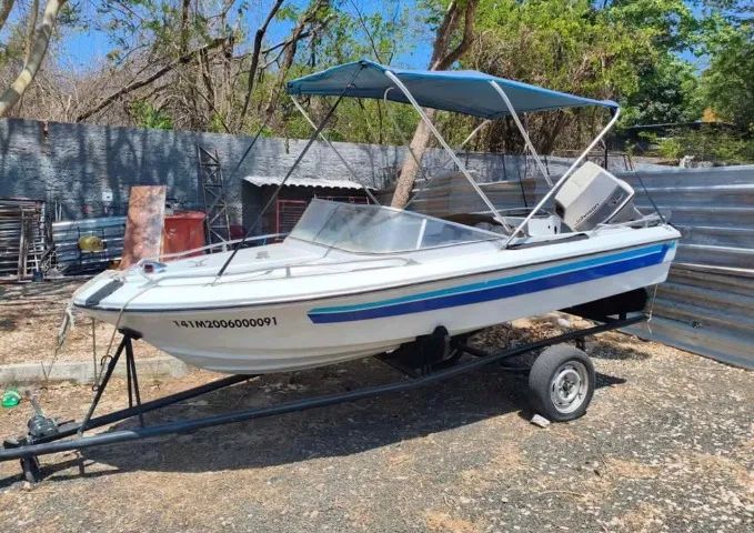 Lancha com motor de 65hp - Foto 3