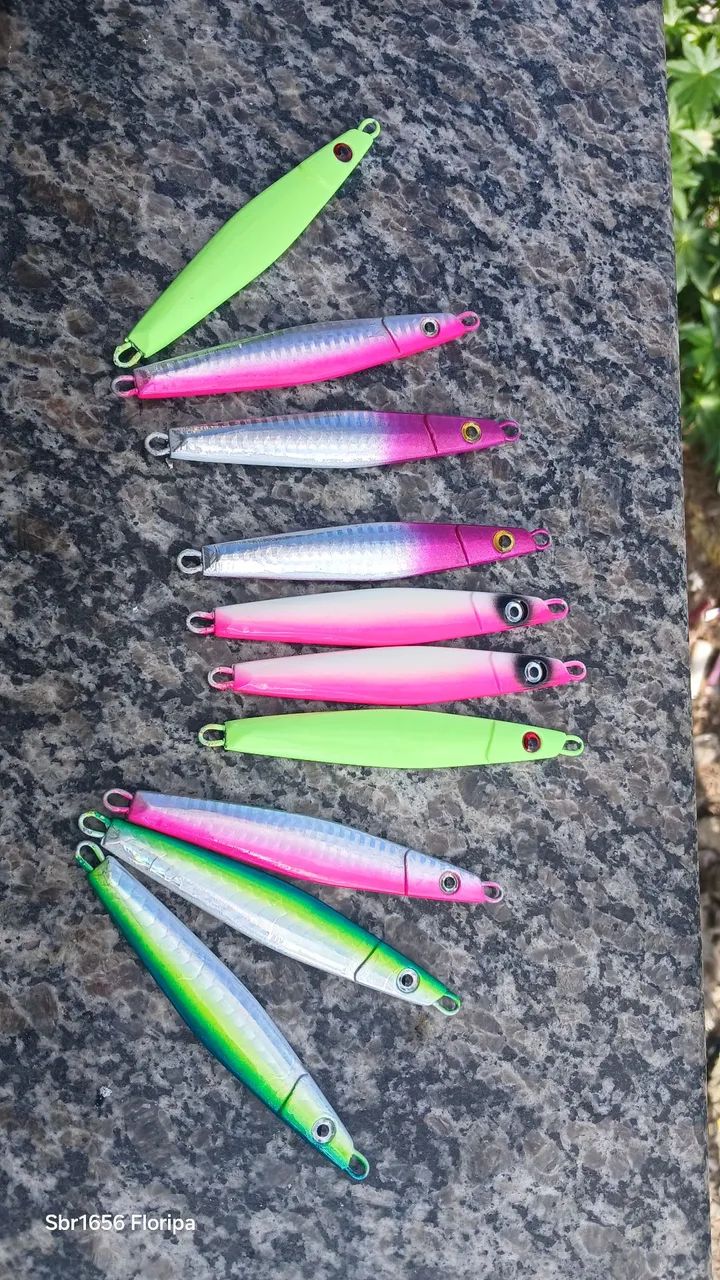 Iscas de Pesca jamping jig 60g - Foto 2