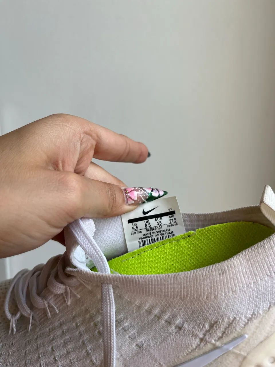 Nike Air VaporMax Flyknit 2 branco - Foto 2