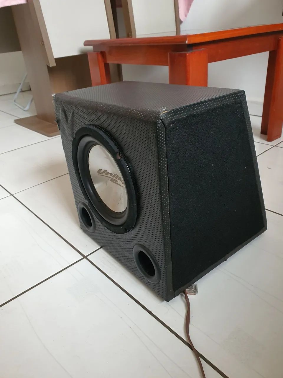 Subwoofer Unlike 12 + caixa dutada dupla - Foto 2