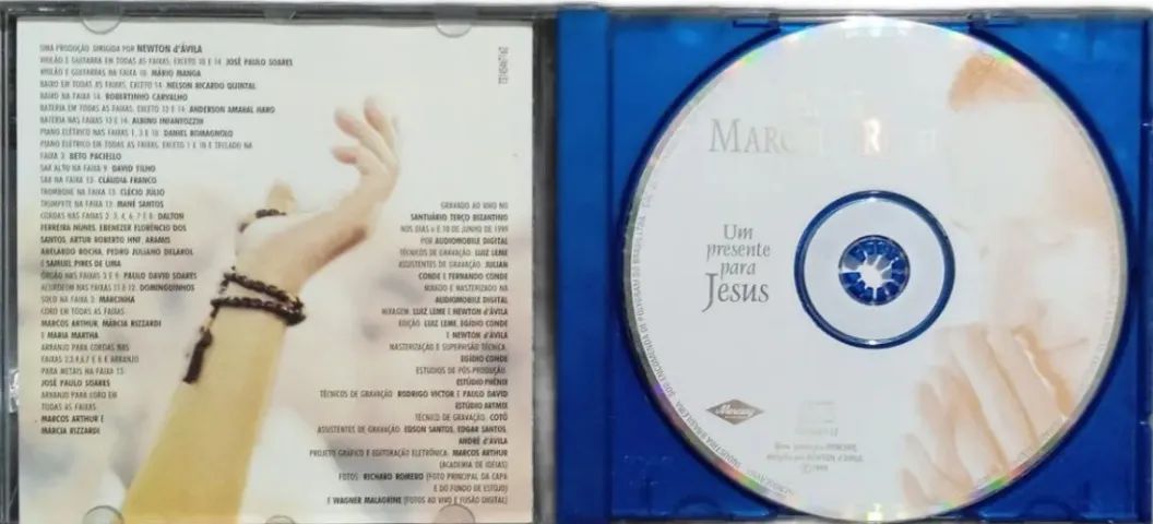 Cd Padre Marcelo Rossi - Um Presente Para Jesus - Foto 3