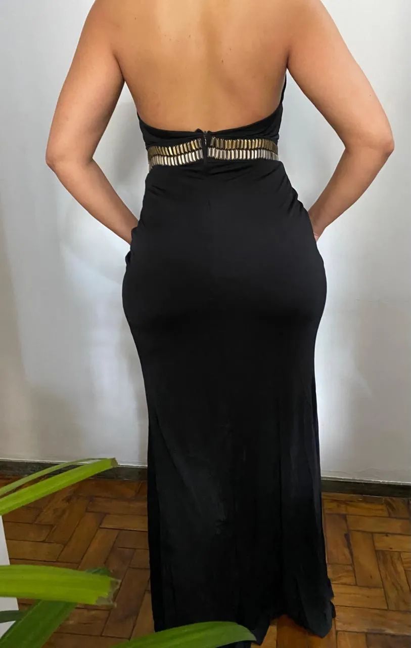 Vestido Preto Frente Única - Foto 3
