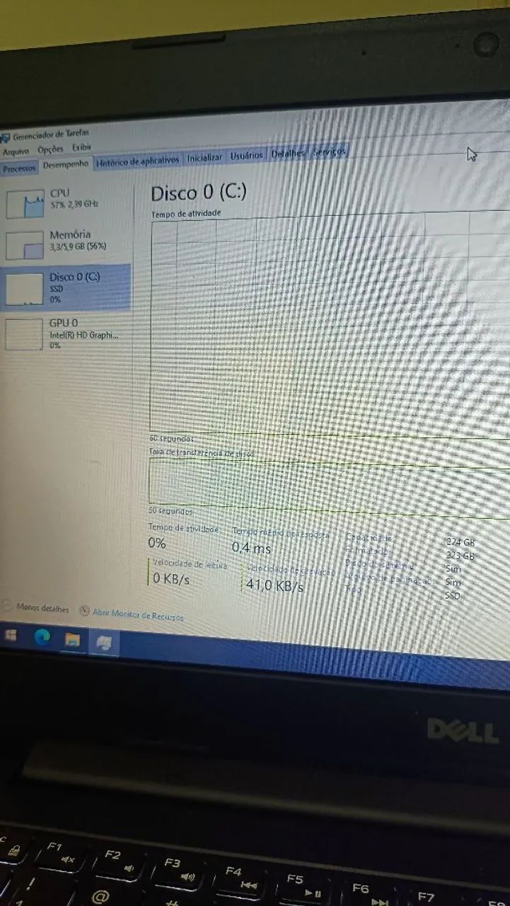 Laptop DELL i5 8gb com ssd - Foto 5