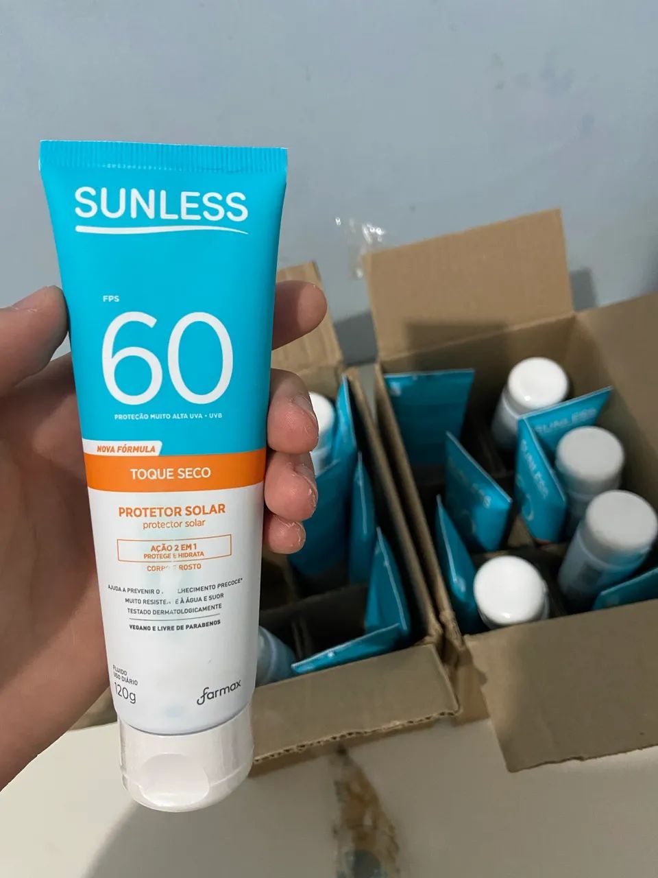 Protetor sunless 60fps