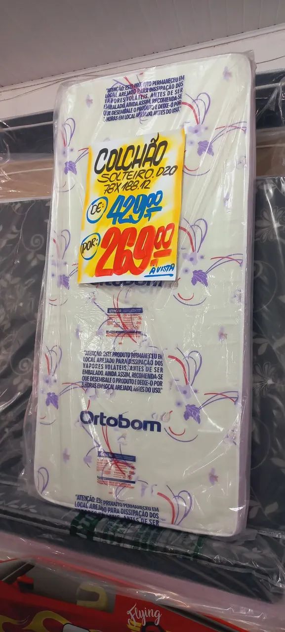 Colchao solteiro  em oferta