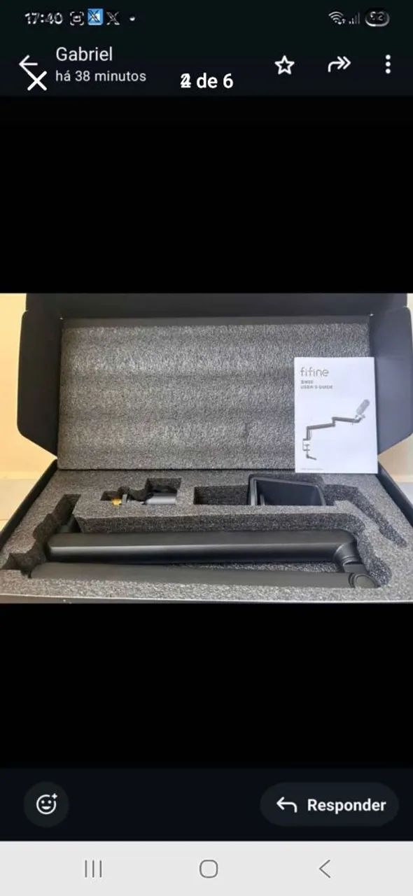 Microfone Digital para Podcast Shure MV7+* - Foto 4