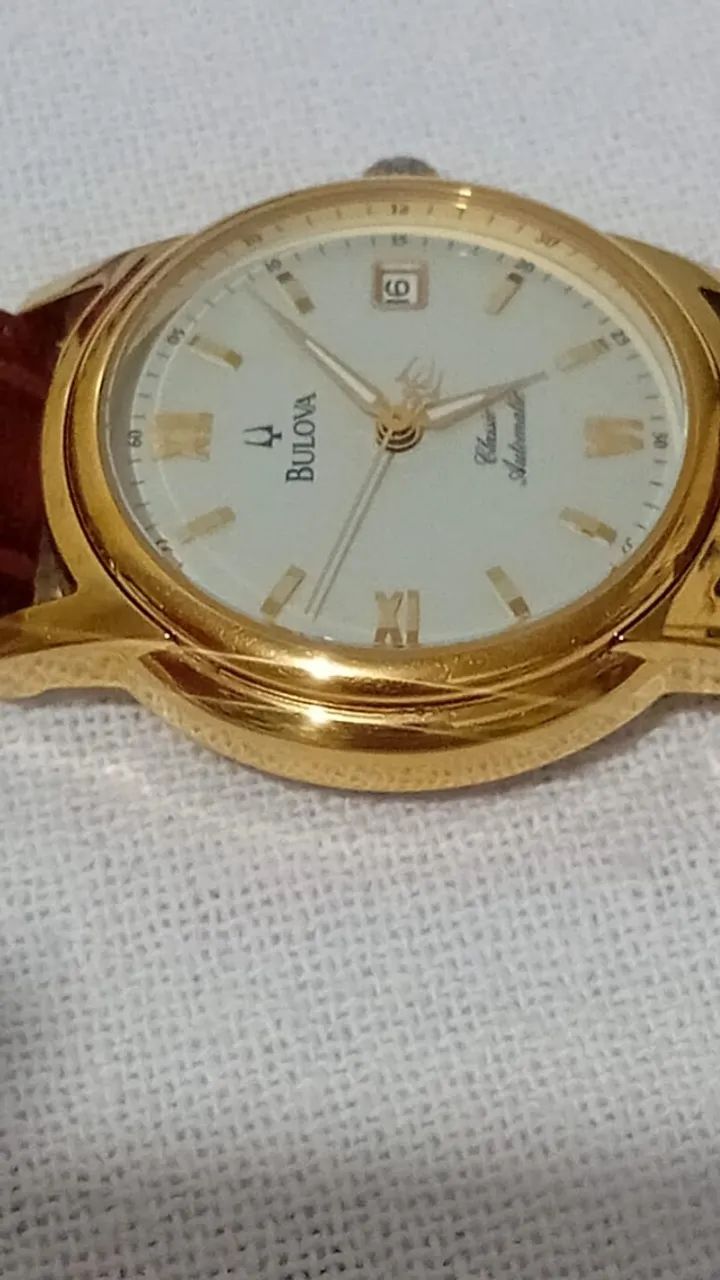 LÍNDO RELÓGIO BULOVA AUTOMÁTICO CLASSIC . !!! - Foto 4