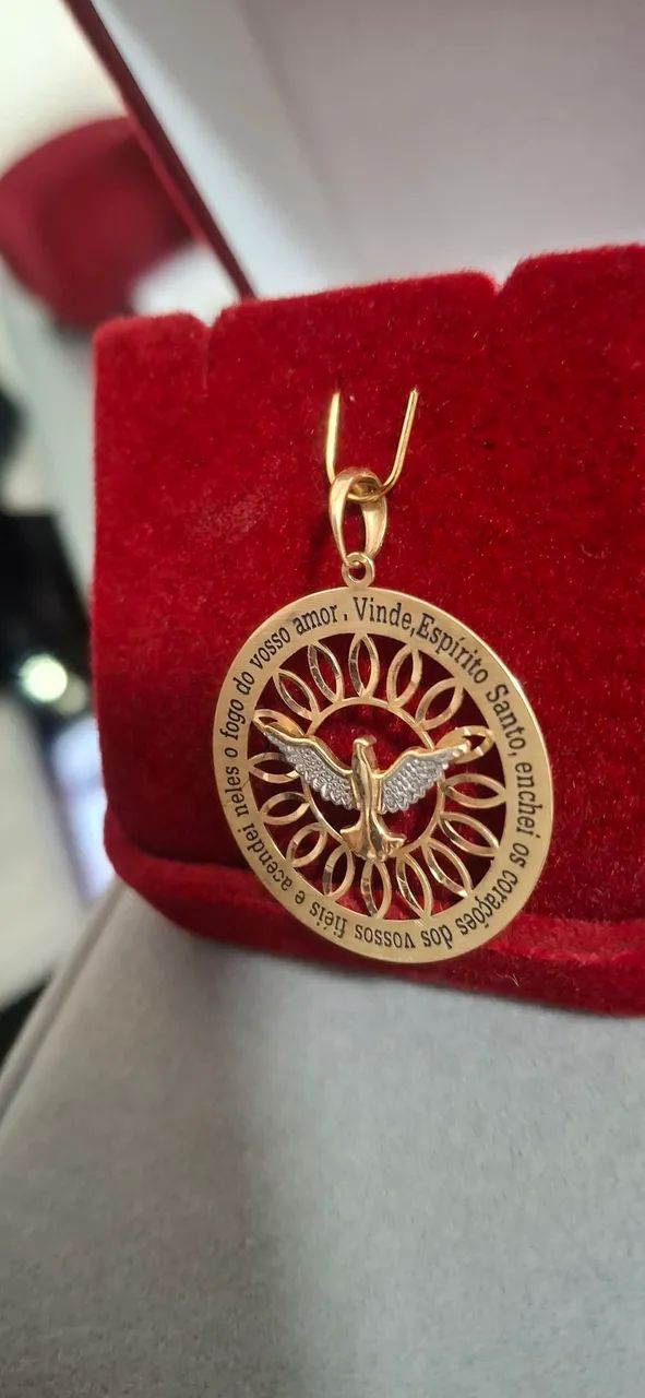 Pingente ouro 18k - Foto 3