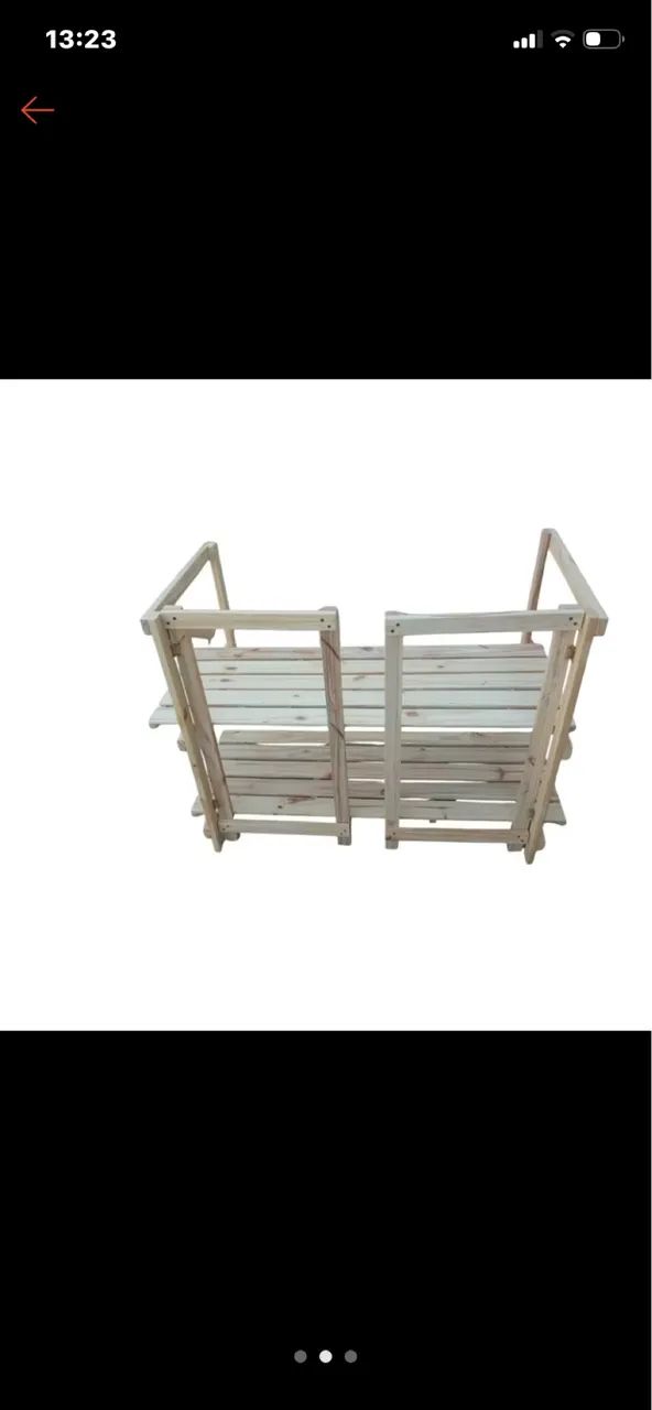 Mesa balcão cavalete com 3 bases