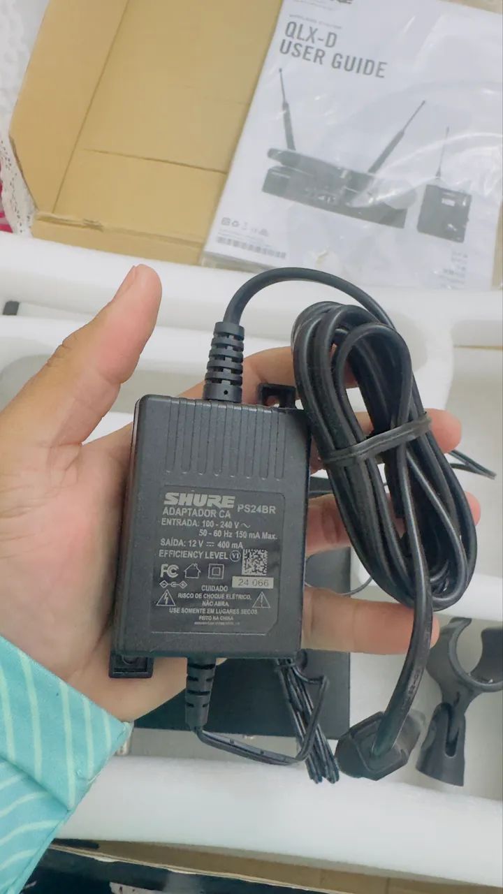 Receptor sem fio Shure QLxD4 - Foto 5