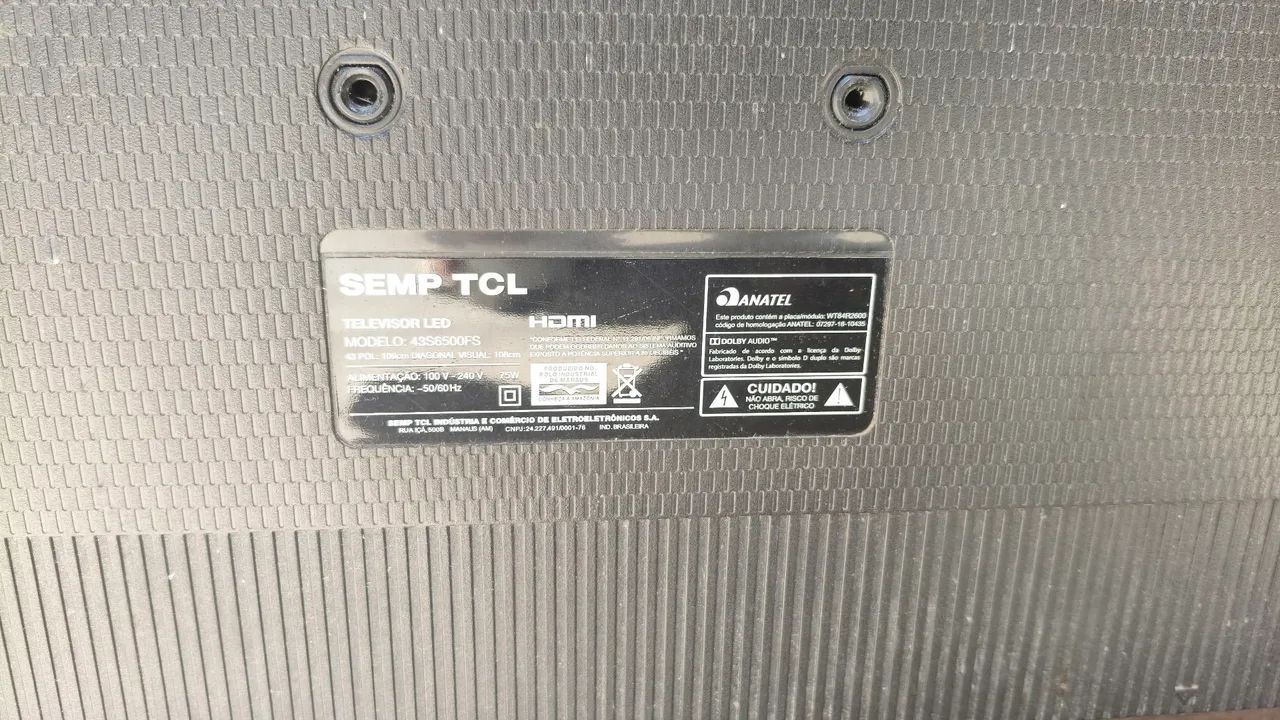 Tv com Problema na Tela só  - Foto 5