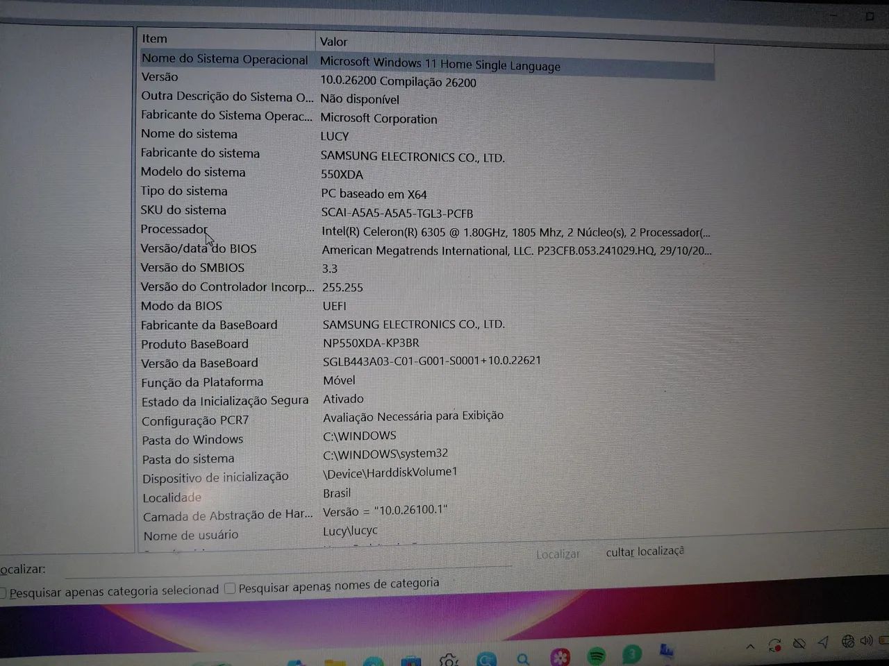 Intel Celeron 6305 e Windows 11 Samsung  - Foto 3