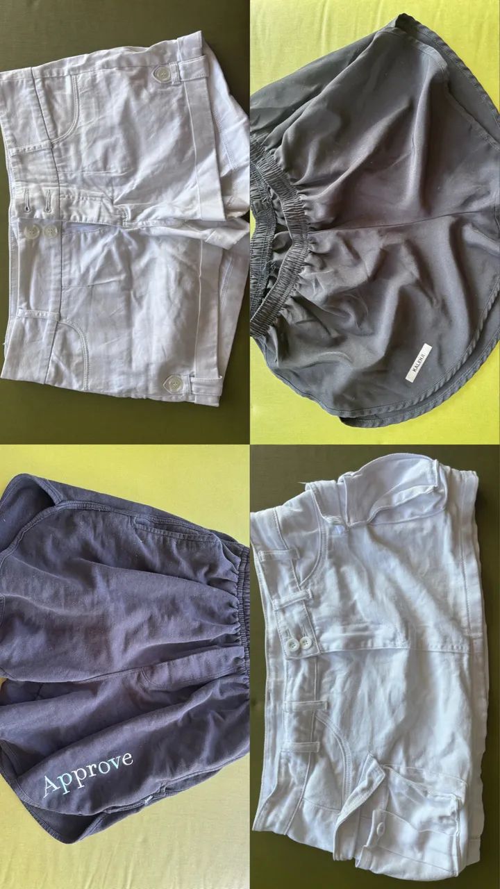 Kit com shorts e saias por 40 reais - Foto 2